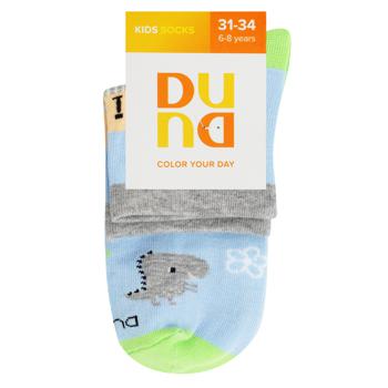 Duna Children's Socks s.20-22 Light Blue - buy, prices for NOVUS - photo 1