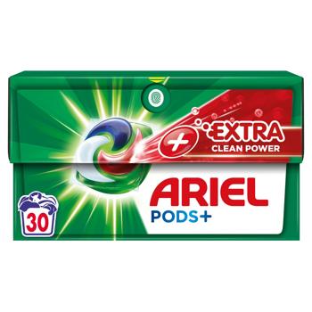 Ariel Pods Extra Clean Powder Washing Capsules 30pcs - buy, prices for MegaMarket - photo 1