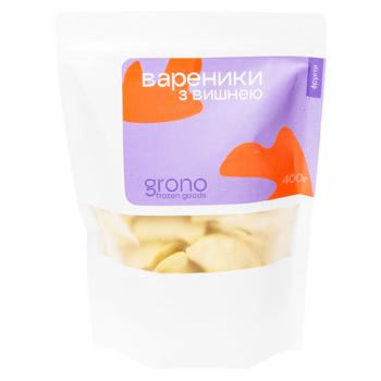 Вареники з вишнею 400г - купити, ціни на Grono - фото 1