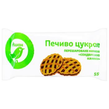 Auchan With Cocoa Cookies - buy, prices for Auchan - photo 1