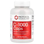 Protocol for Life Balance C-1000 Vitamin C with Bioflavonoids and Rutin 1000mg 120 capsules