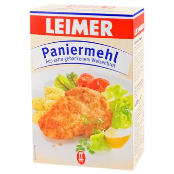 Сухарі панірувальні Leimer 400г - купити, ціни на МегаМаркет - фото 1