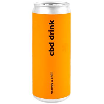 Напиток газированный Underwood CBD Drink Orange x Chili 0,33л