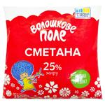 Сметана Волошкове поле 25% 350г