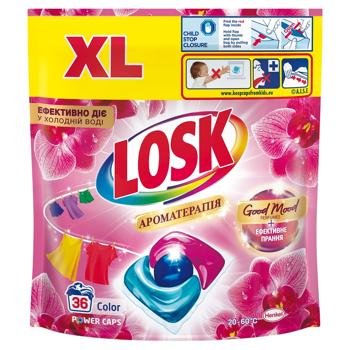 Losk Color Aromatherapy Essential Oils and Fragrance Malaysian Flower Washing Capsules 36pcs - buy, prices for Ideal - photo 2
