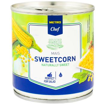 vegetables corn metro chef canned 150g