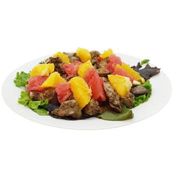 Liver Salad on Mixed Salads, with Orange and Grapefruit - buy, prices for Tavria V - photo 1