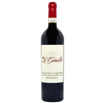 Le Ginestre Chianti Classico Riserva Wine red dry 13% 0.75l - buy, prices for METRO - photo 1