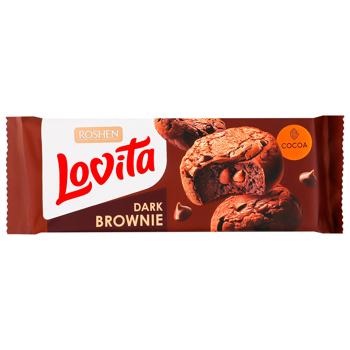 Roshen Lovita Brownie Cocoa Cookies 152g - buy, prices for Ideal - photo 1