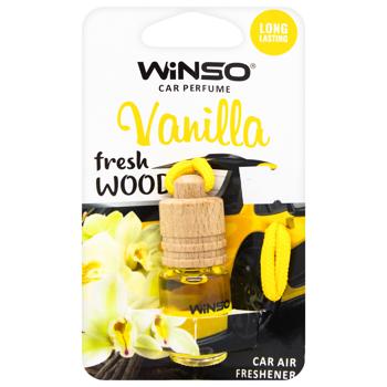 Ароматизатор воздуха Winso Fresh Wood Vanilla 4мл - купить, цены на КОСМОС - фото 1