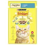 Корм вологий Friskies з тунцем для дорослих котів 85г