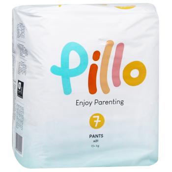 Підгузки-трусики PILLO XXL 15+кг 21шт. И429 (Італія) - купити, ціни на КОСМОС - фото 2