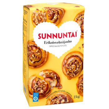 Sunnuntai Wheat Flour 2kg - buy, prices for Za Raz - photo 1