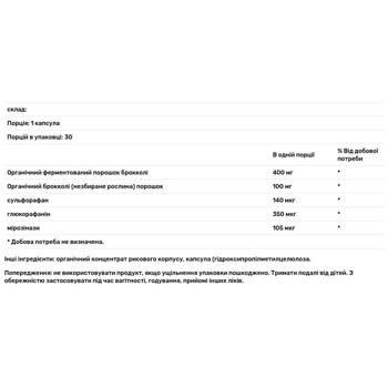 Брокколи Dr. Mercola ферментированные ростки 30 капсул - купить, цены на - фото 3