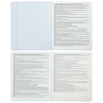 Тетрадь предметная ZiBi Gradient Биология клетка 48 листов - купить, цены на Auchan - фото 2