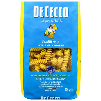 De Cecco Fusilli №34 Pasta 500g - buy, prices for METRO - photo 3