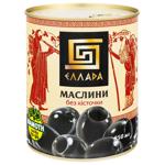 Ellada Pitted Black Olives 850ml