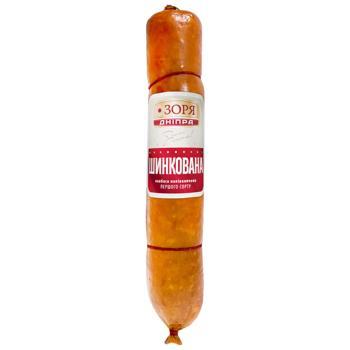 Zoria Dnipra Shynkovana Semi-Smoked Sausage First Grade - buy, prices for Chudo Market - photo 1