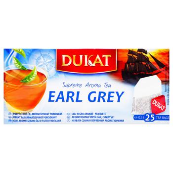 Чай черный Dukat Earl Grey 1,7г*25шт - купить, цены на - фото 2