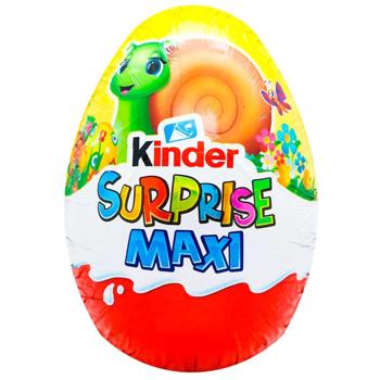 Яйцо шоколадное Kinder Сюрприз Maxi 100г - купить, цены на КОСМОС - фото 4