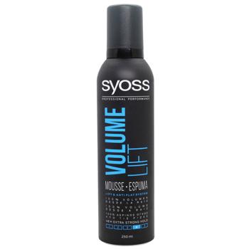 Мус для волосся Syoss Volume Lift Об'єм та екстра сильна фіксація 250мл - купити, ціни на Таврія В - фото 1