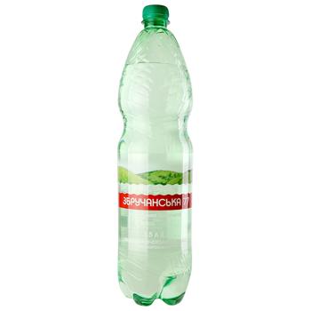 Вода минеральная Збручанская 77 сильногазированая лечебно-столовая 1,5л - купить, цены на Чудо Маркет - фото 1