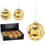 Куля ялинкова Koopman 8см золотстий в асортименті