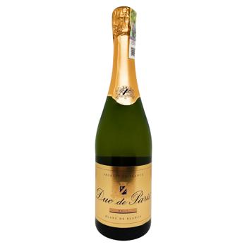 Вино ігристе Duc de Pari brut 10.5% 0,75л