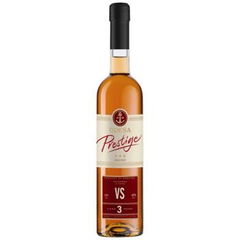 Коньяк України Odesa Prestige 3 роки 40% 0,5л - купити, ціни на AlcoHub - фото 1