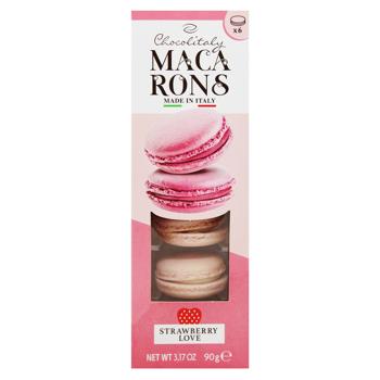 Chocolitaly Strawberry Flavored Macarons 90g - buy, prices for - photo 2