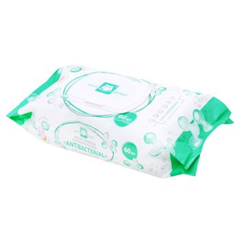 Eurogroup Antibacterial Wet Wipes 60pcs - buy, prices for COSMOS - photo 2