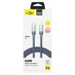 Klgo Data Transfer Cable USB-PD/120W Type-C to Type-C 1m S-10