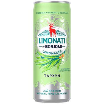 Borjomi Limonati Tarragon Carbonated Drink 0.33l