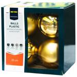 Metro Professional Gold Christmas Tree Ball 20cm 4pcs