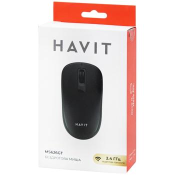 Миша Havit бездротова HV-MS626GT Gray - купити, ціни на Auchan - фото 1