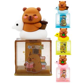 Capybara Sharpener with Figured Decoration