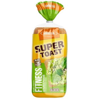 Kyivkhlib Toast Fitness Whole Grain Bread with Sprouted Wheat Grains 350g - buy, prices for COSMOS - photo 1