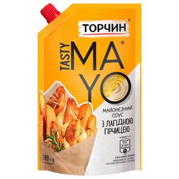 Майонезный соус ТОРЧИН® Tasty Mayo с горчицей 190г - купить, цены на NOVUS - фото 1