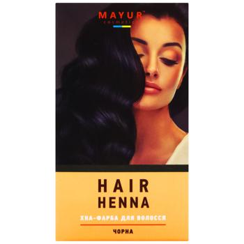 Mayur Black Hair Henna Color 25g - buy, prices for - photo 2