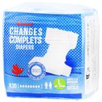 Auchan Diapers for Adults L 20pcs