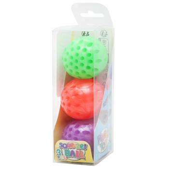 Набор антистресс-игрушек Koopman Мячи 32мм 3шт - купить, цены на - фото 3