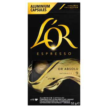 L'or Espresso Or Absolu Coffee in Capsules 10pcs*5.2g - buy, prices for NOVUS - photo 2