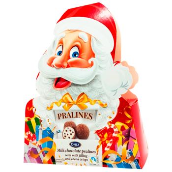 Gunz Santa Claus Praline Milk Candies 100g