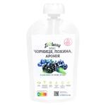 Паста LiQberry з міксу лохини, аронії, чорниці 100г д/п