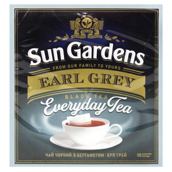 Sun Gardens Earl Gray Black Tea 2g*50pcs - buy, prices for MegaMarket - photo 2