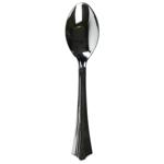 Imitation Metal Plastic Set of Disposable Spoons 16cm 12pcs