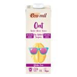 Ecomil Organic Vegetable Milk from Oats without Sugar 1l