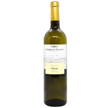 Georgian Valleys Tbilisi Dry White Wine 12.5% 0.75l - buy, prices for MegaMarket - photo 1