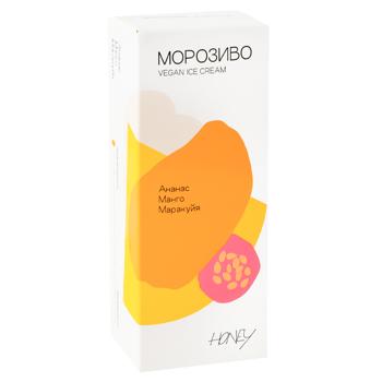 Морозиво Honey Ананас-манго-маракуйя веган 75г - купити, ціни на Епіцентр FOOD - фото 1