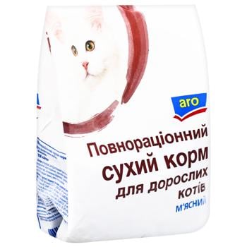 Aro Dry Food with Meat for Сats 400g - buy, prices for - photo 2